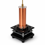 Musical Plasma Tesla Coil Speaker with Ion Windmill Effect