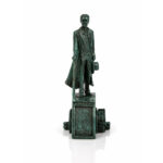 Nikola Tesla Large Statue - Green Edition